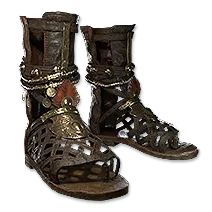 Runeforged Lattice Sandals